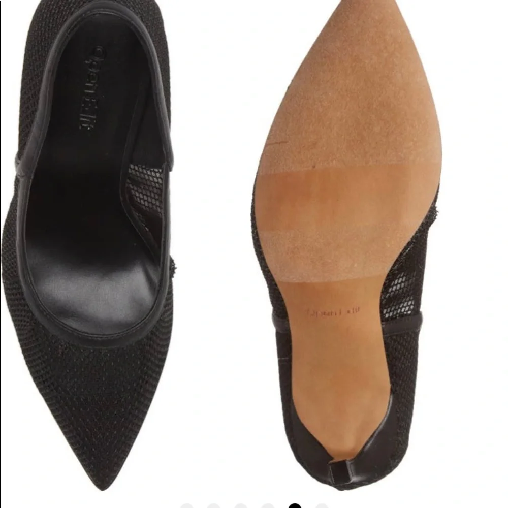 The Open Edit Mesh Pump is a perfect combo of sophistication& sass. Brown Sz8.5 - Picture 5 of 6